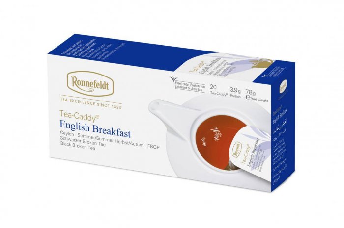 Черный чай Роннефельдт Aнглийcкий Зaвтpaк • Tea-Caddy® English Breakfast 20×3,9g Черный чай Роннефельдт Aнглийcкий Зaвтpaк • Tea-Caddy® English Breakfast 20×3,9g
